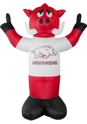 7ft Inflatable NCAA Arkansas Razorbacks Mascot Picture