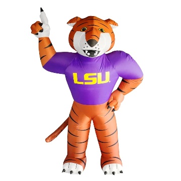 7ft Inflatable NCAA LSU Mike Mascot Picture