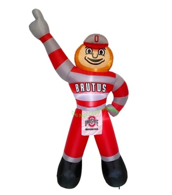 7ft Inflatable NCAA Ohio State Brutus Mascot Picture