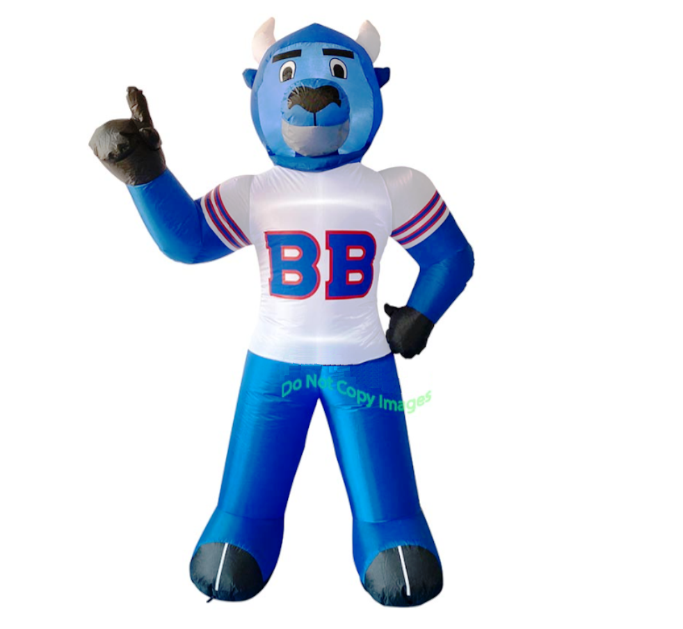 7' NFL Dallas Cowboys Rowdy Mascot by Gemmy Inflatables